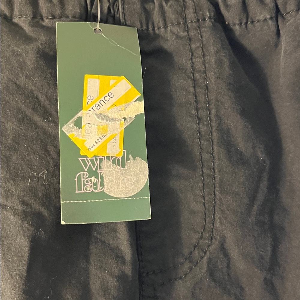 NWT! wild fable Black Cargo Drawstring Midi Skirt - Picture 2 of 5
